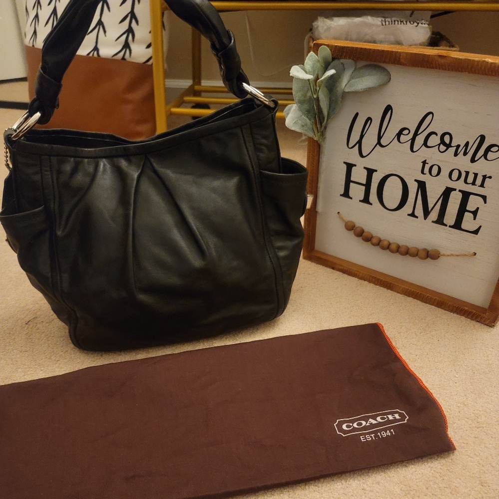 Authentic Coach Vintage Leather Bag